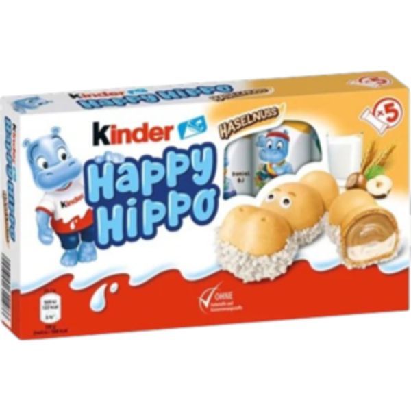 Kinder Happy Hippo 103.5G T5 Hazelnut