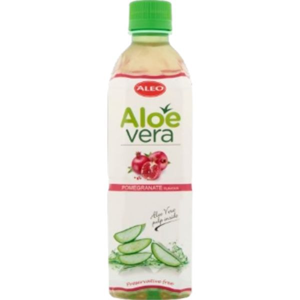 Aleo Aloe Vera 30% 500Ml Gránátalma (DRS)