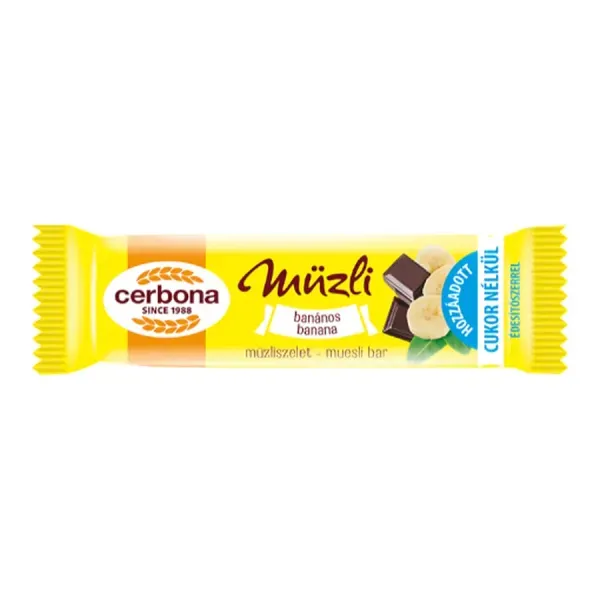 Cerbona Müzliszelet 20G Eper-Joghurt