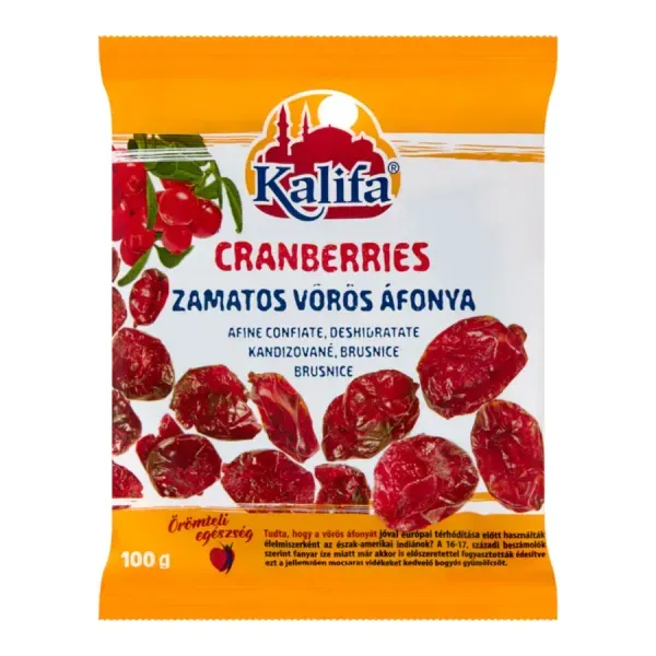 Kalifa Aszalt Áfonya 100G /Vörös/