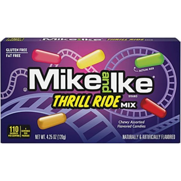 Mike and Ike 120G Thrill Ride Mix Cukorka