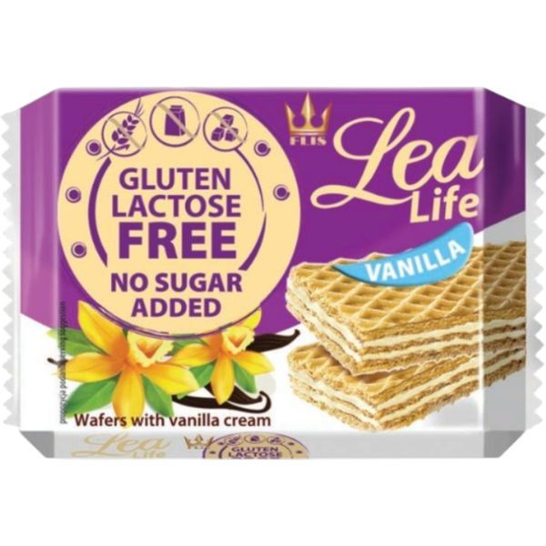 Lea Life 95G Ostyaszelet Vanília Hozzáadott Cukor-, Glutén-, Laktózmentes