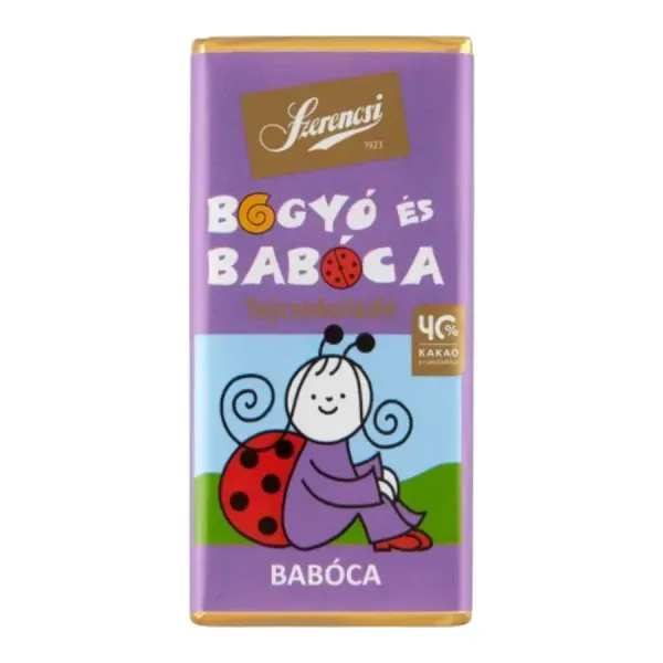 Szerencsi Tejcsokoládé Bogyó és Babóca 20G