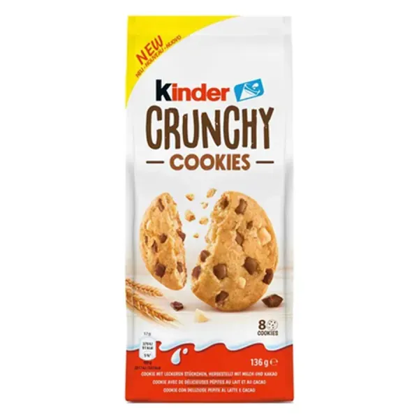 Kinder 136G Crunchy Cookies