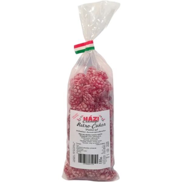 Házi Csemege 130G Retro Málnás Cukor