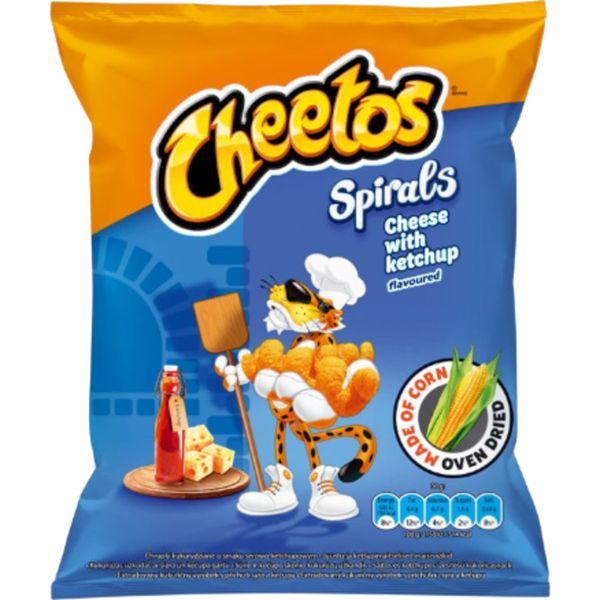 Lays Cheetos 30G Spirál! Sajt-Ketchup