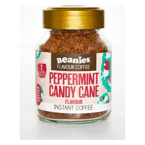 Beanies Ízesített Instant Kávé 50G Peppermint Candy Cane