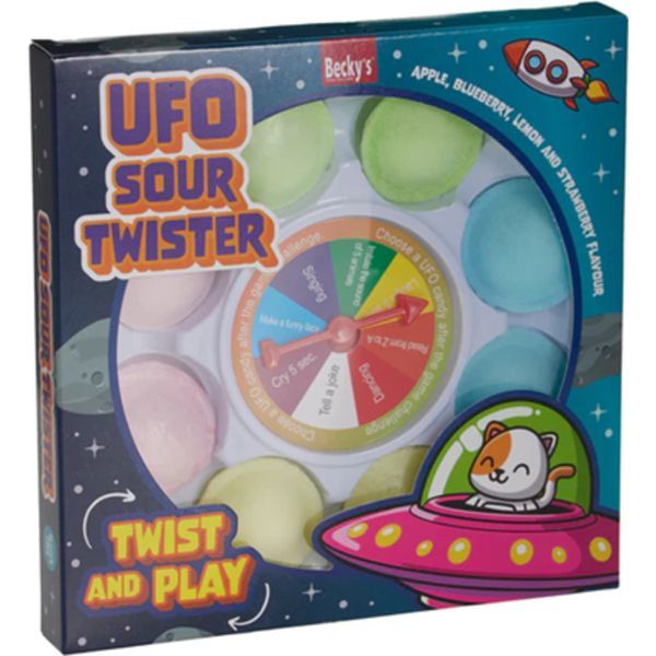 Becky'S ufo sour twister with game (996605) 20 g