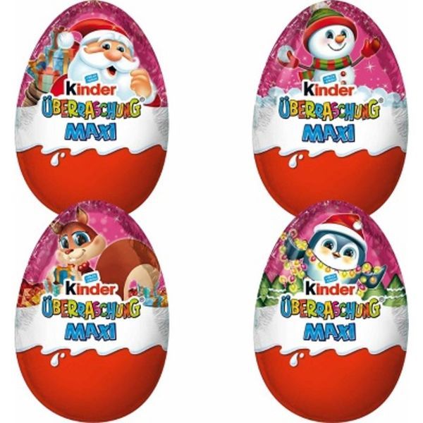 Kinder Maxi Meglepetés Tojás 100G Lányoknak