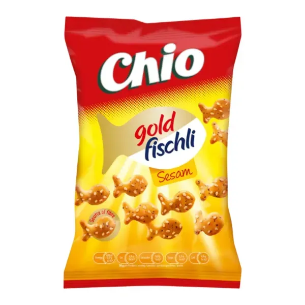 Chio 80G Gold Fischli Sesam
