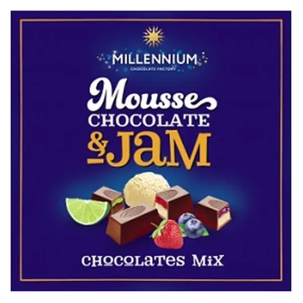 Millenium Choco 180G Mousse&Jam Desszert