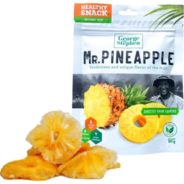 Mr. Pineapple 40G Prémium Aszalt Ananász Szelet