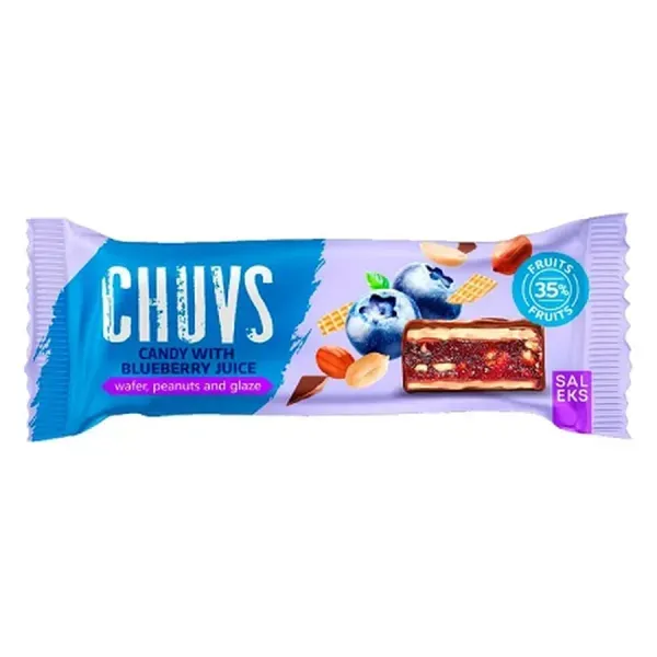 Saleks Chuvs 30G Nápolyi szelet Áfonyával és Földimogyoróval