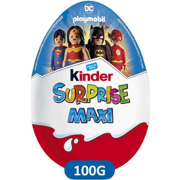 Kinder Maxi Meglepetés Tojás 100g DC Playmobil