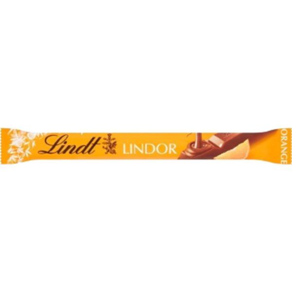 Lindt Lindor 38G Milk Orange szelet