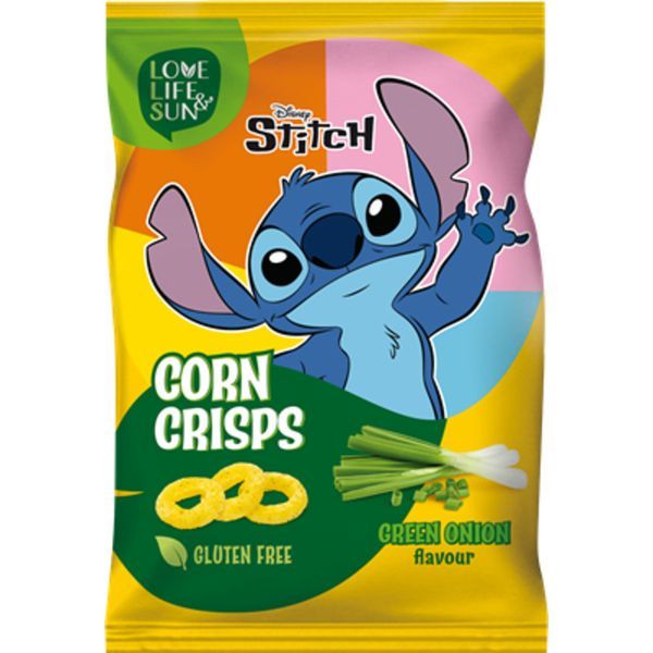 LLS 50G Kukorica Crisps - Újhagyma Stich