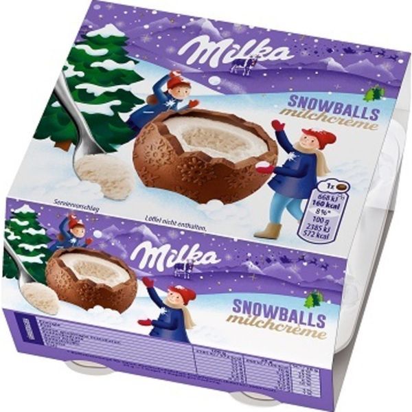 Milka 112G Snow Balls