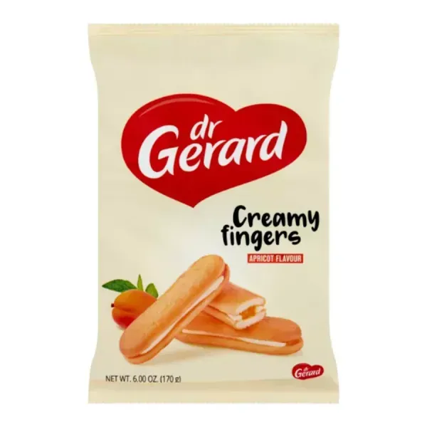 Dr. Gerard 170G Creamy Fingers Apricot (Palecki)
