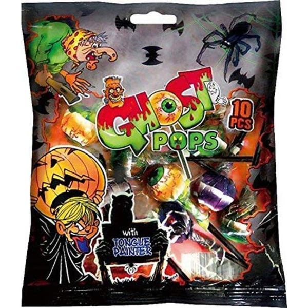 Haribo 100G Ghost Pop Nyelvfestős Nyalóka