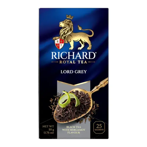 Richard Royal lord grey fekete tea 50 g