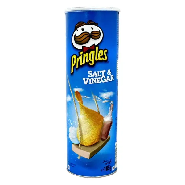 Pringles salt vinegar 165 g