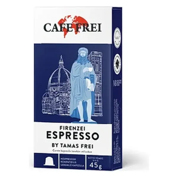 Cafe Frei 45G Firenzei Espresso Nespresso kompatibilis kávékapszula 9db