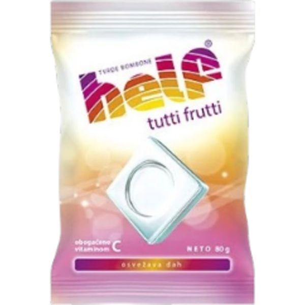 Helf Keménycukorka Tutti frutti 80G