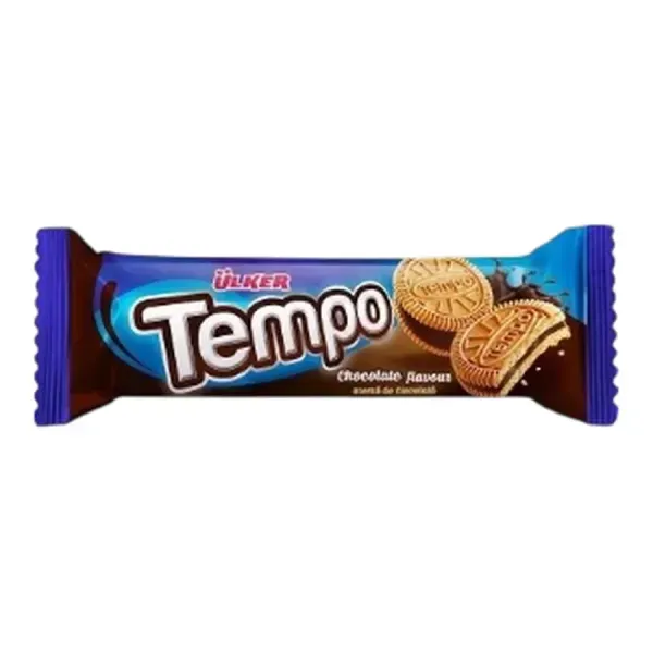 Ülker Tempo 61G Vaníliás Keksz Kakaós Krémmel