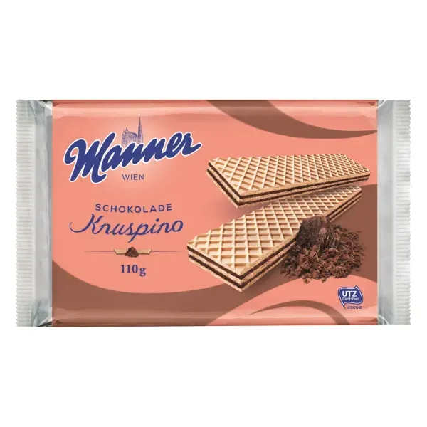 Manner 110G Knuspino Csokoládé Ostya