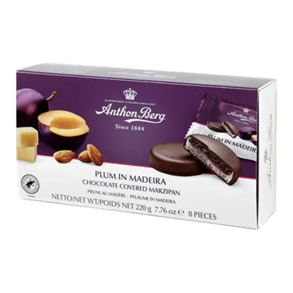 Anthon Berg 220G Plum In Madeira