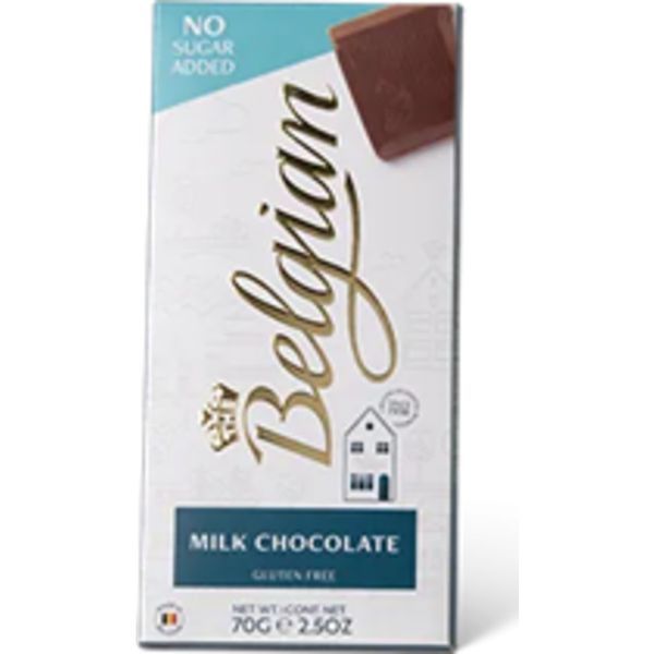 Belgian 70G Milk No Sugar