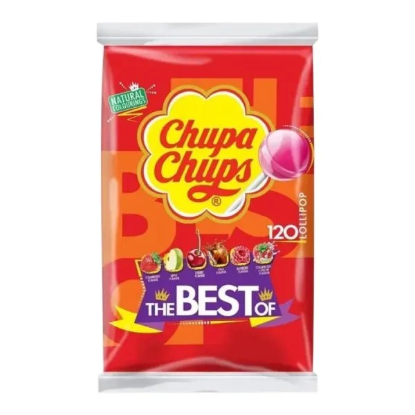 Chupa Chups Nyalóka Utántöltő Best Of 12G