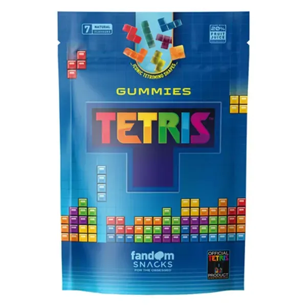 Gummies 125G Tetris - Gyümölcs ízű Gumicukor