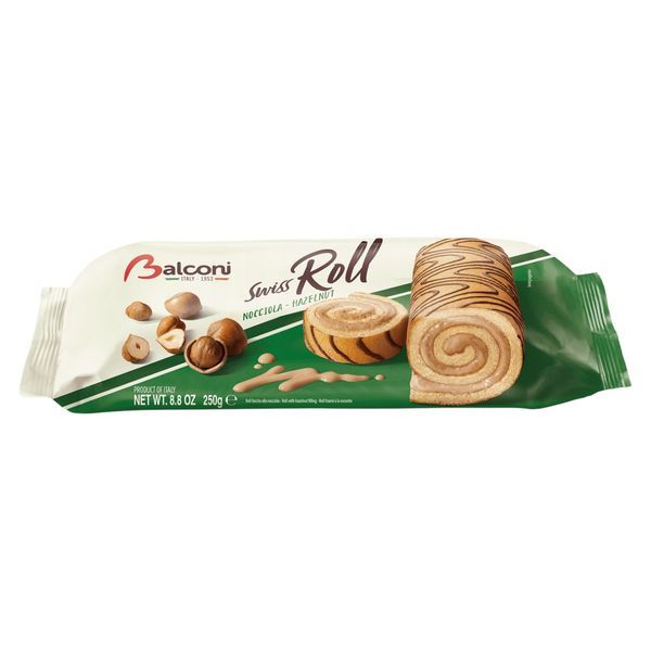 Balconi Roll Nocciola 250g Mogyorós