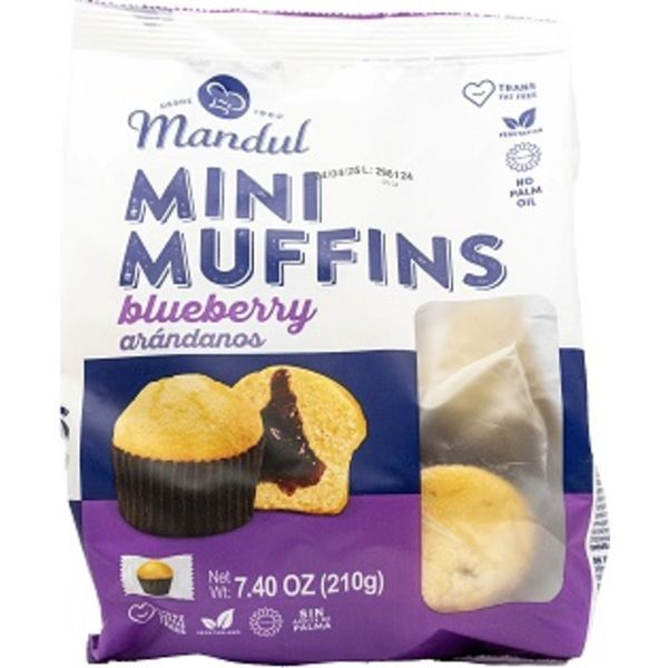 Mandul Mini Muffins 210G Áfonya