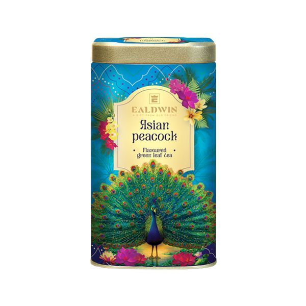 Ealdwin 100G Asian Peacok - Zöld Szálas Tea Fémdobozban