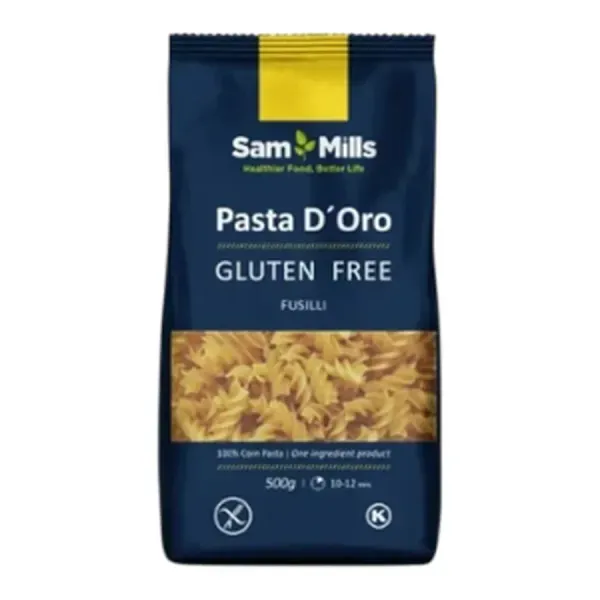 Sam Mills Pasta D'Oro 500G Orsó Glutén mentes
